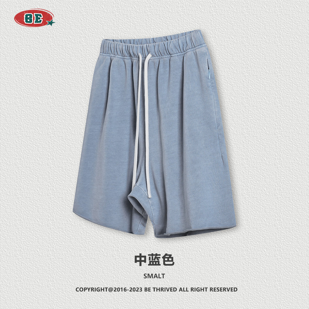 (Clearance) BE 100% Cotton loose-edge shorts