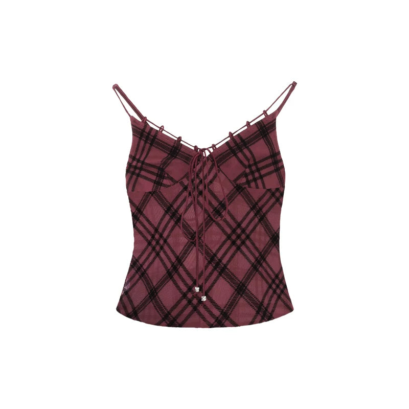 Audwyn Checked Sling Vest