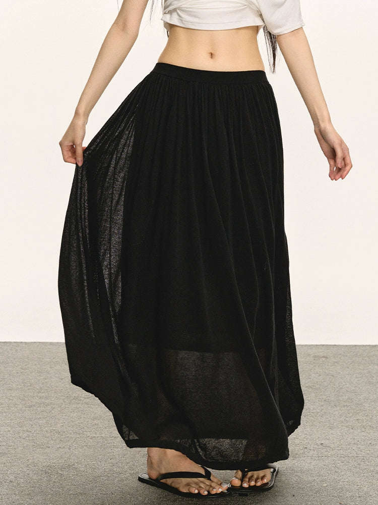 Anna Aneae Lazy Slack High Waist Straight Dress