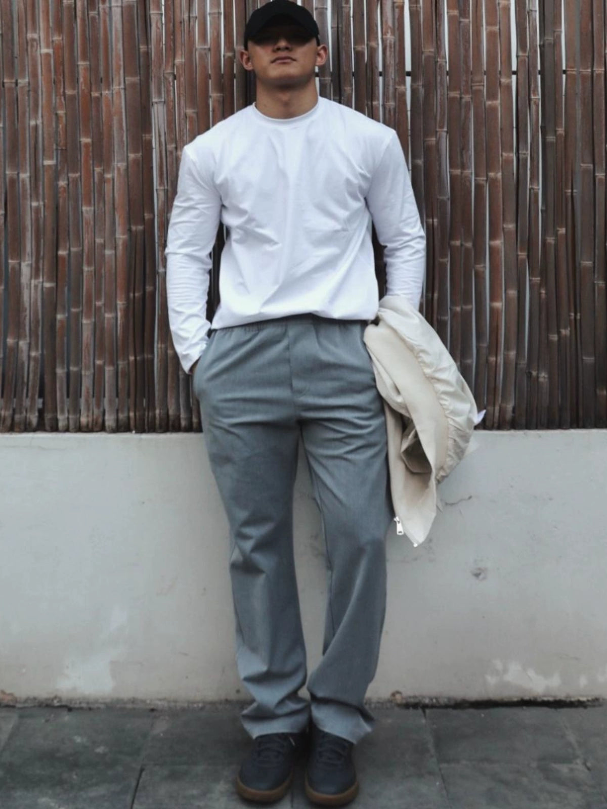 GTAL Sports Ice Skin Quick-drying Elastic Round Neck Long Sleeve