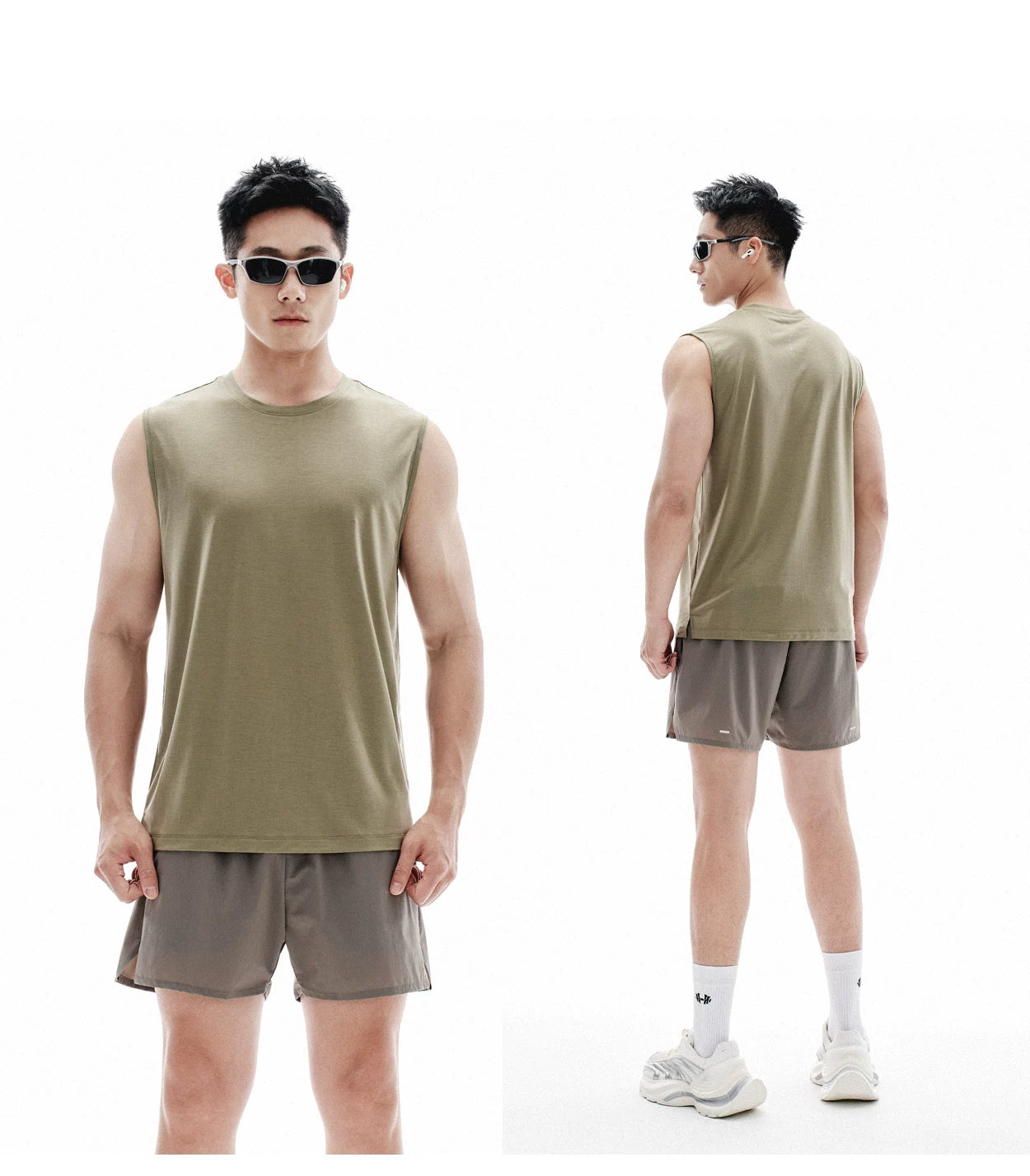 MUSCLEDOG | Quick-Dry UPF 50+ Sleeveless Training Tank Top