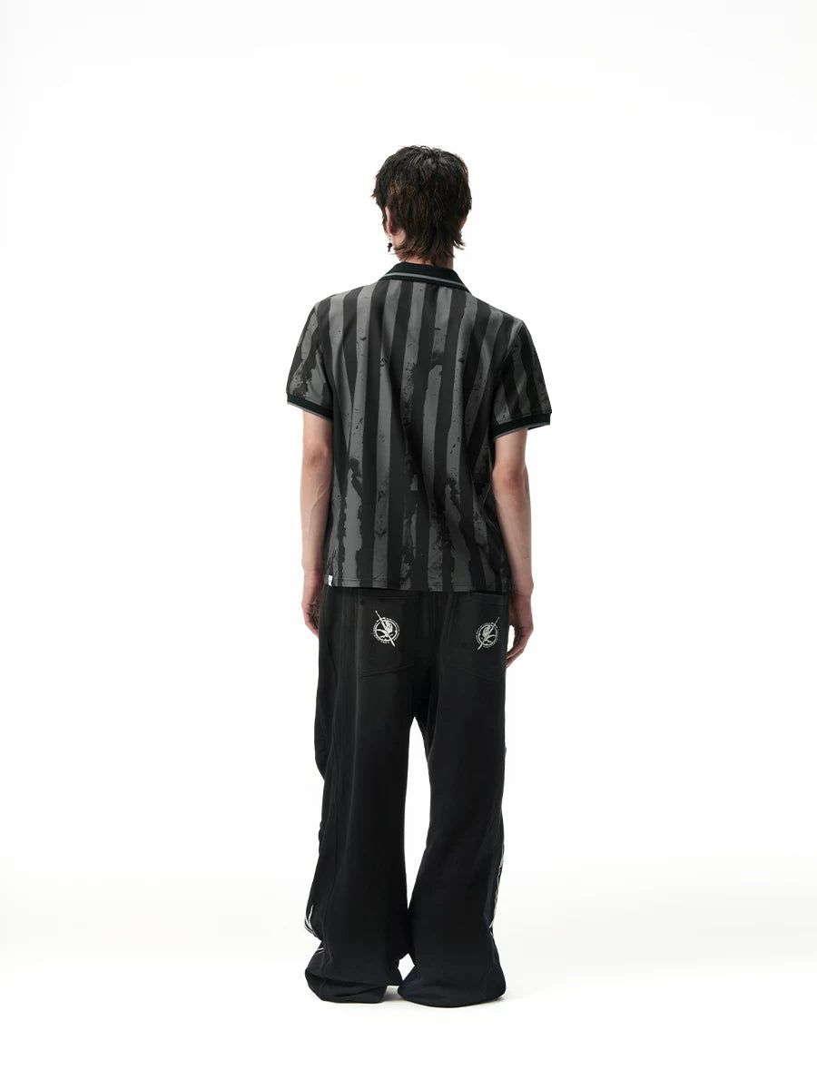SGW Retro Front Shoulder Quick Drying Cool Tee