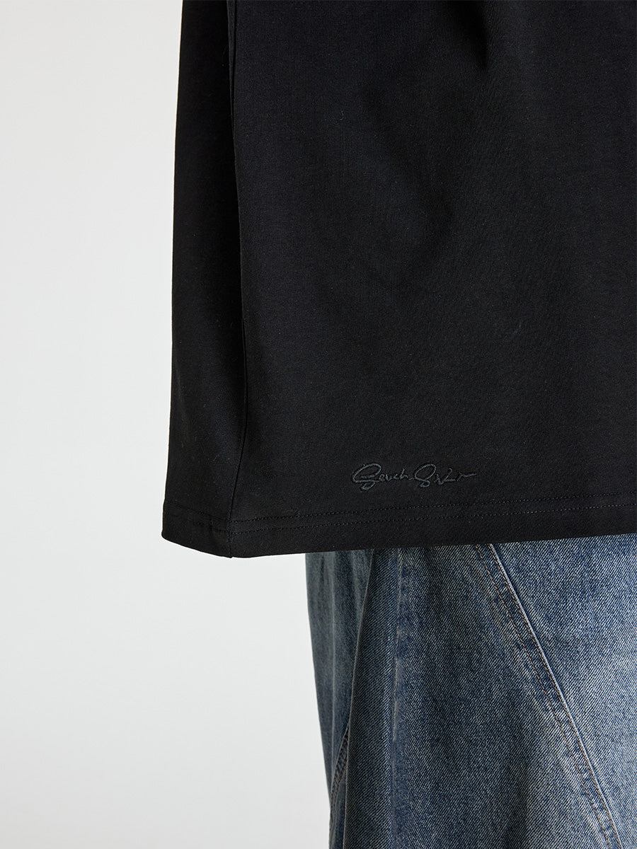 (NMK) X LOGO Heavy Cotton Loose Tee