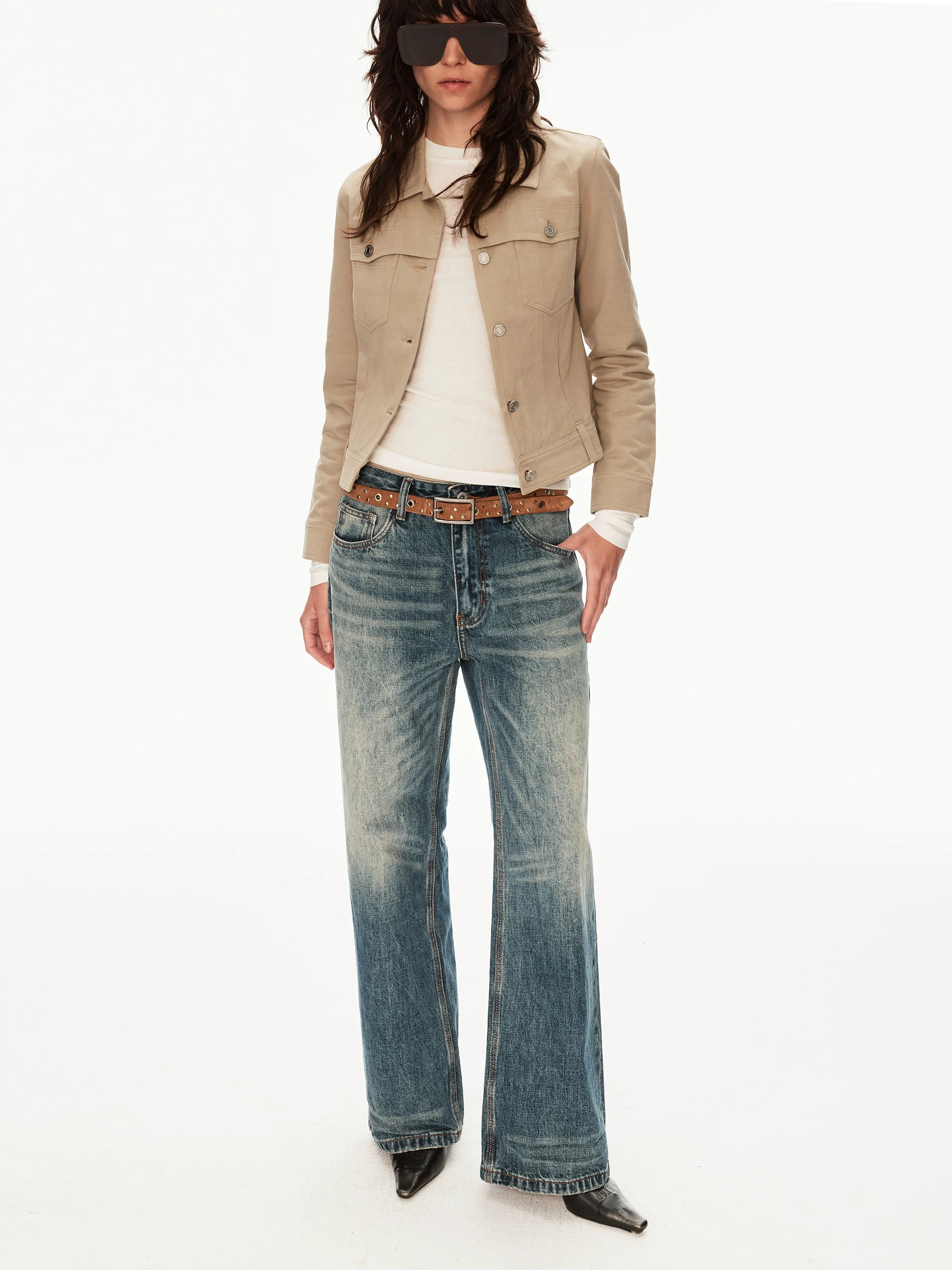 MADWITCH Vintage Casual Straight Jeans