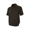 Borrowed Project V-neck Knit Polo Tee
