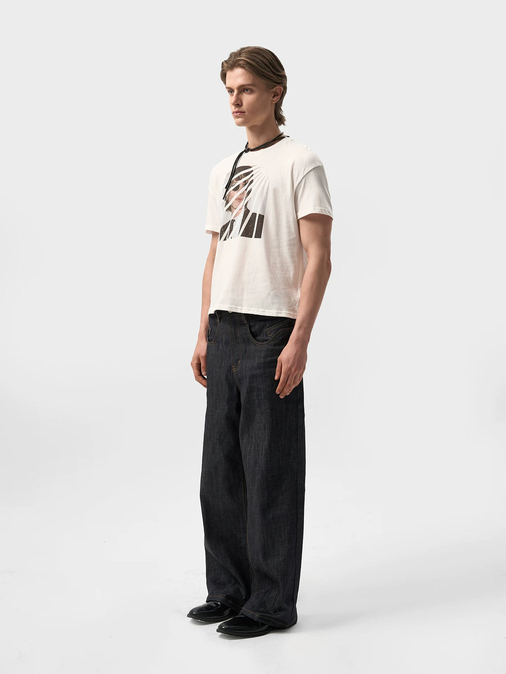 Slight Vogue Old Short Wide Casual Tee