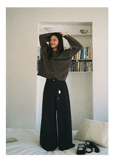 Kano Lazy Wind Small Loose Head Sweater