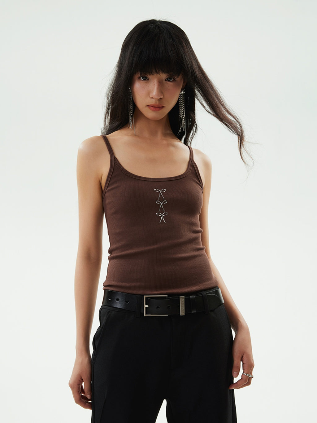 FUNKYFUN Bow Hot Diamond Sling Stylish and Skinny Elastic