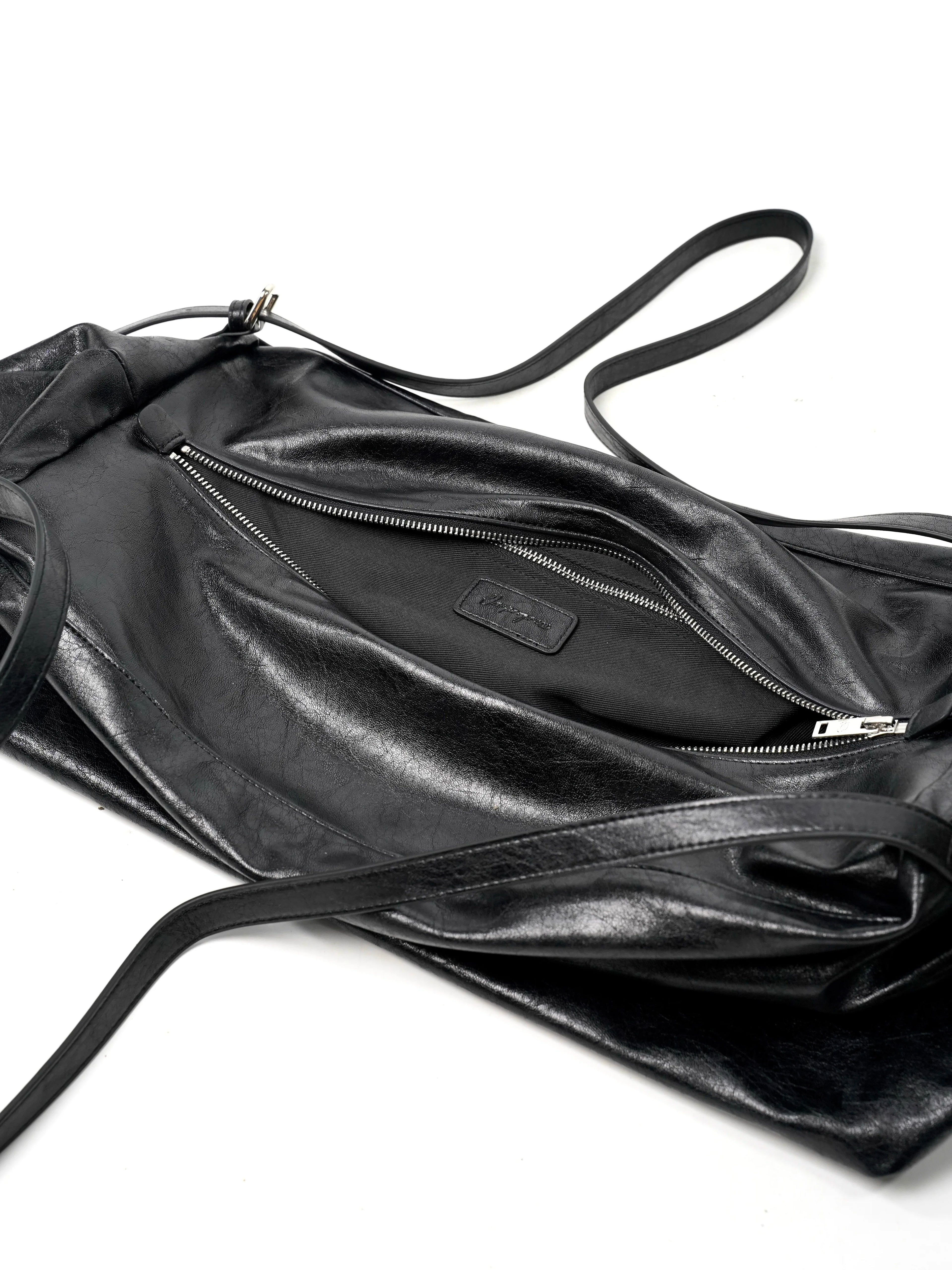 VOWPROGRESS Textured Matte and bright oil wax leather FamliyBag