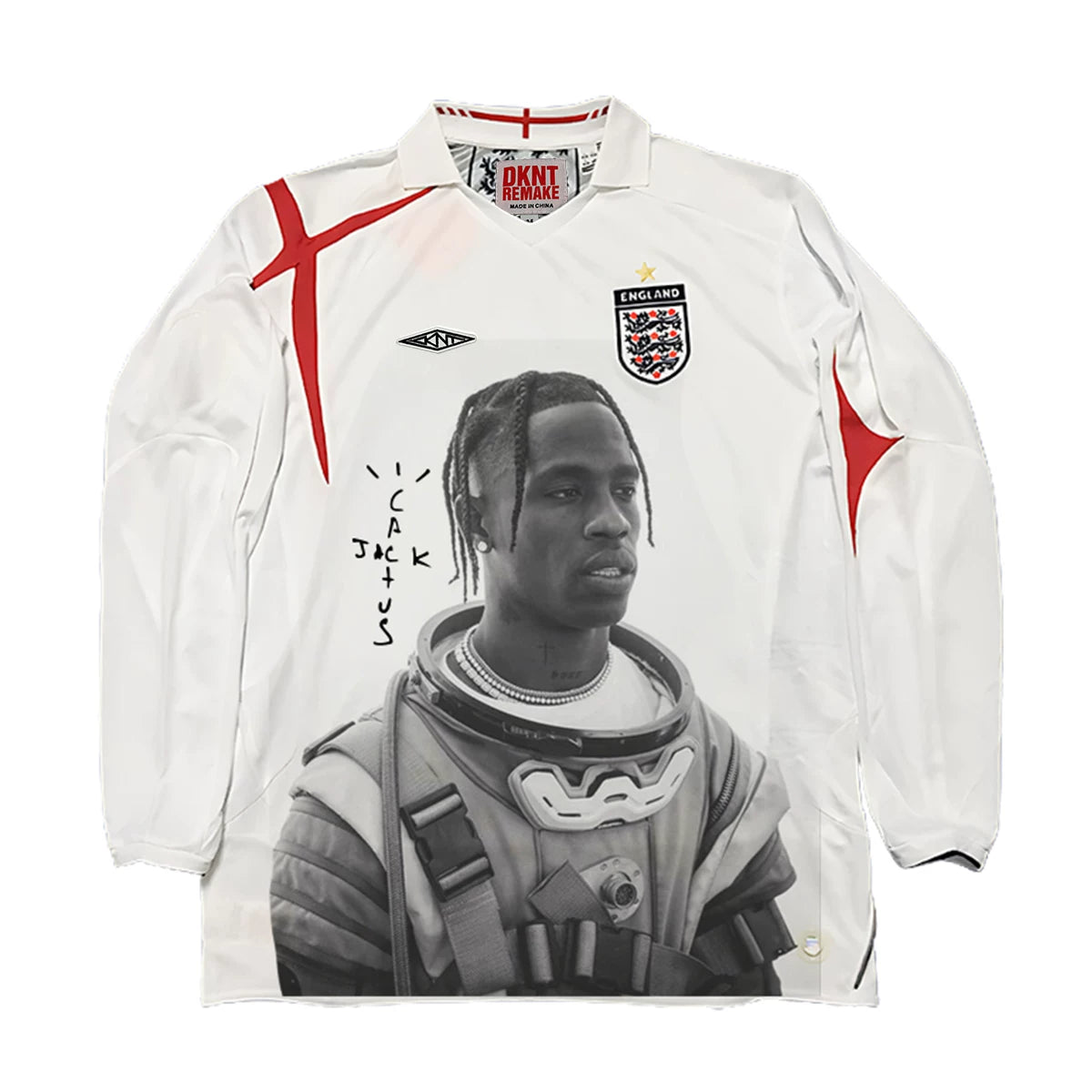Travis Scott REMAKE vintage VIBE blokecore football jersey