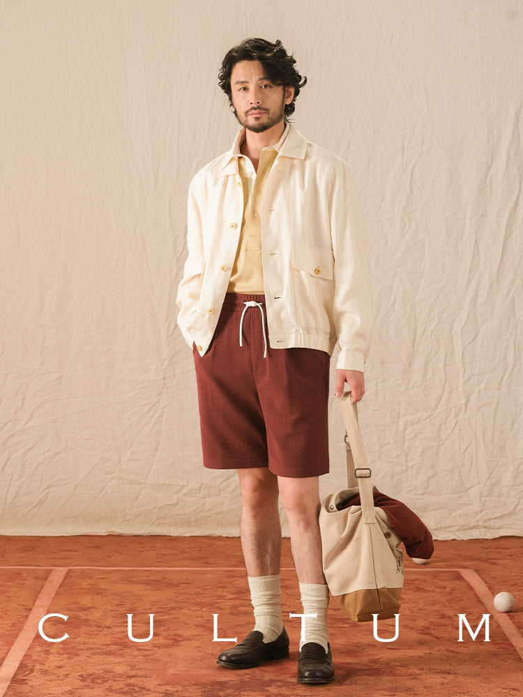 CULTUM Vintage Cotton Jogging Shorts