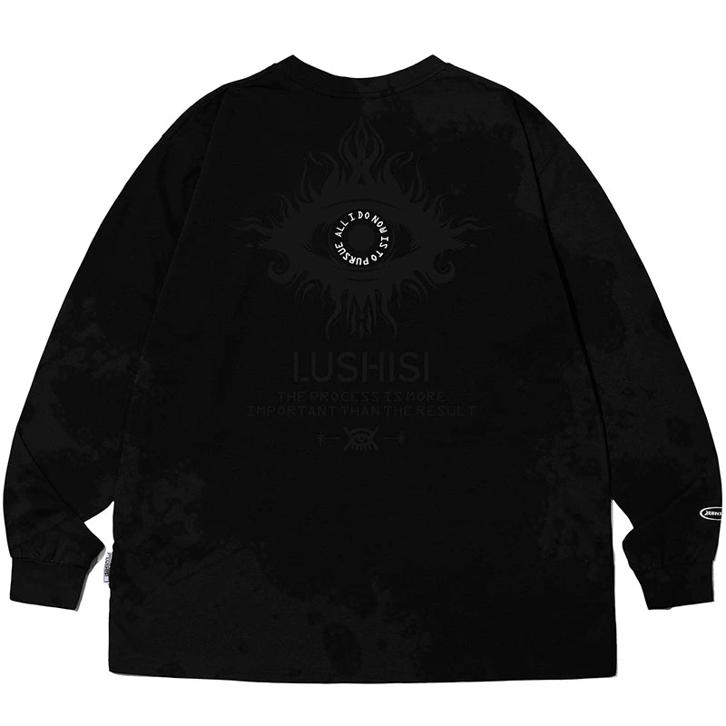 LUSHISI Cool and Comfortable Sports Quick-drying Casual Long Sleeves