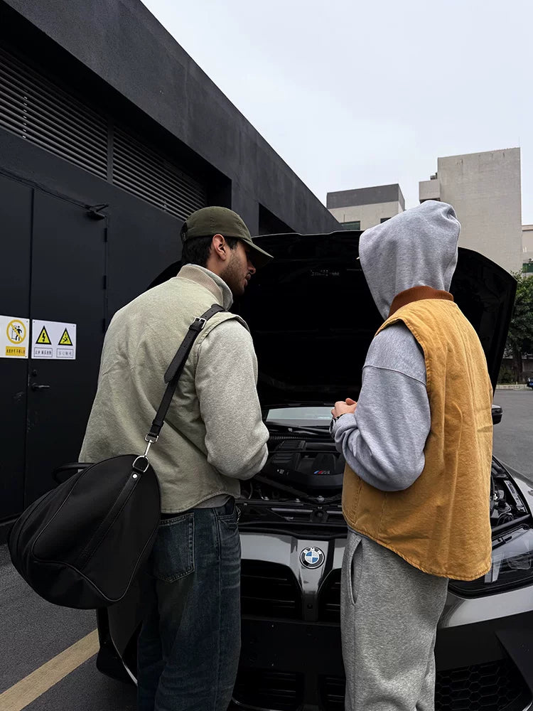 ZOZOFOREST Double-sided Canvas Thermal Vest