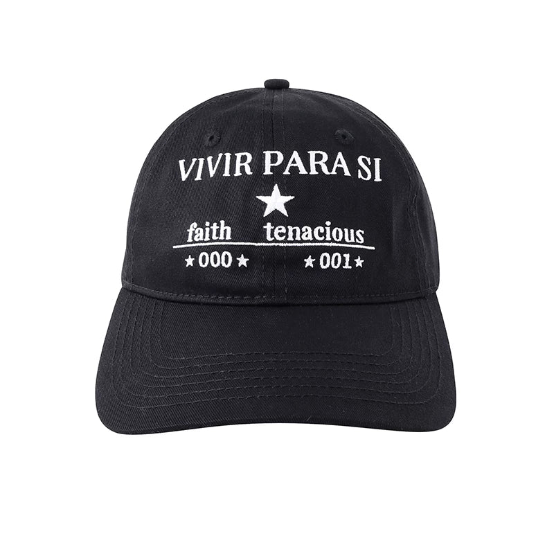 DM Tenacious Letter Embroidered Baseball Cap