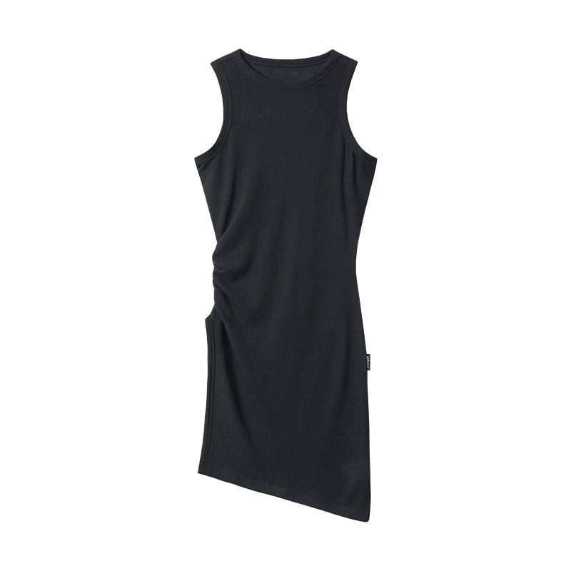 AIRHOOD Slim-fit Irregular Sleeveless Vest
