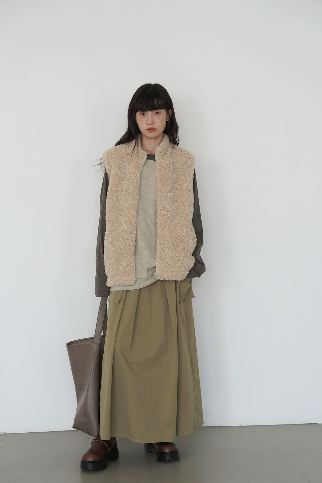 EIGHTHMONTH Warm Versatile Lamb Wool Vest