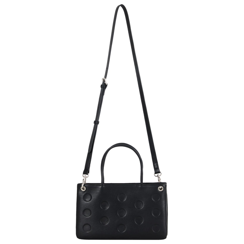 DirtySix Polka Dot Cowhide Square Bag