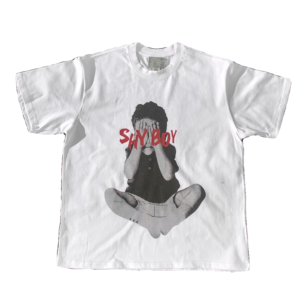 Wang Youbing Studio! SHY BOY 260g 100% Cotton Tee