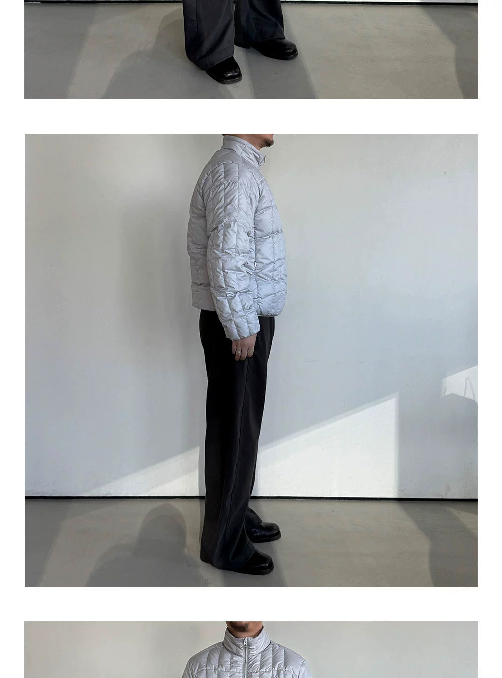 Anniehall Vintage Premium Stand-Up Collar Cotton Clothing