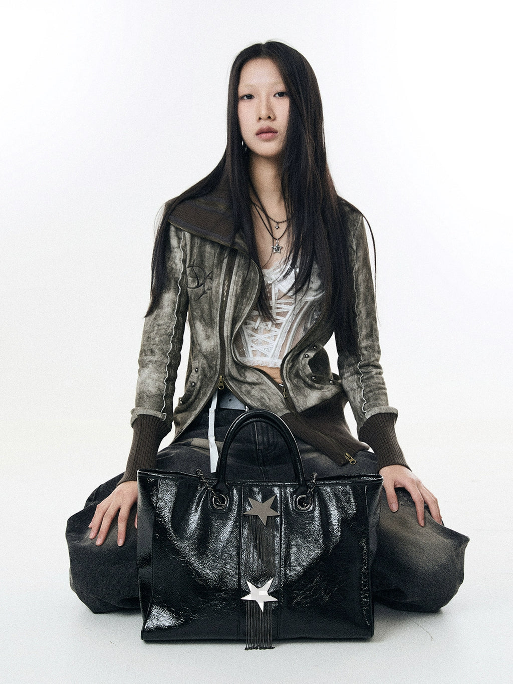 BINGBONG Large Capacity Cool Spicy Tote Bag Handbag