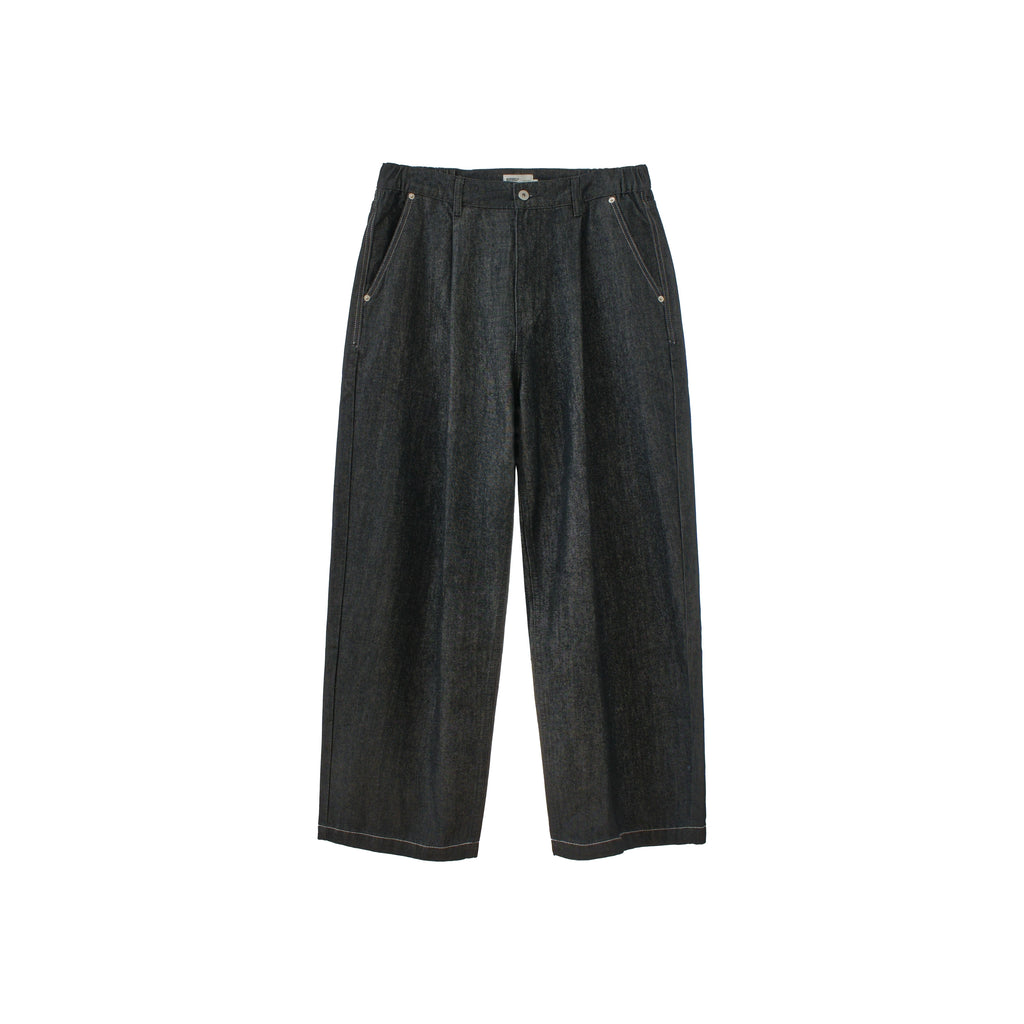 BUTTBILL Japanese bright line washed jeans