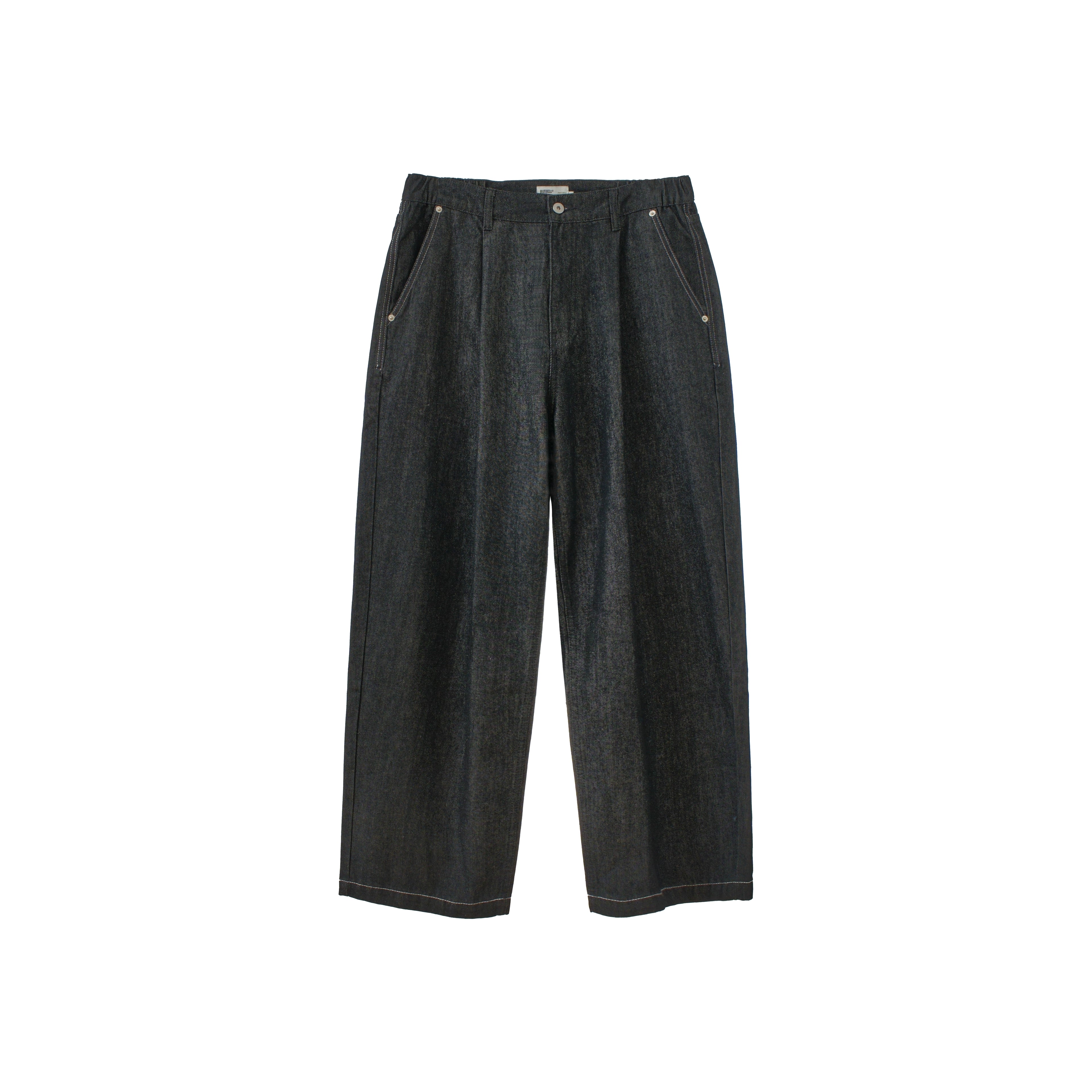 BUTTBILL Japanese bright line washed jeans