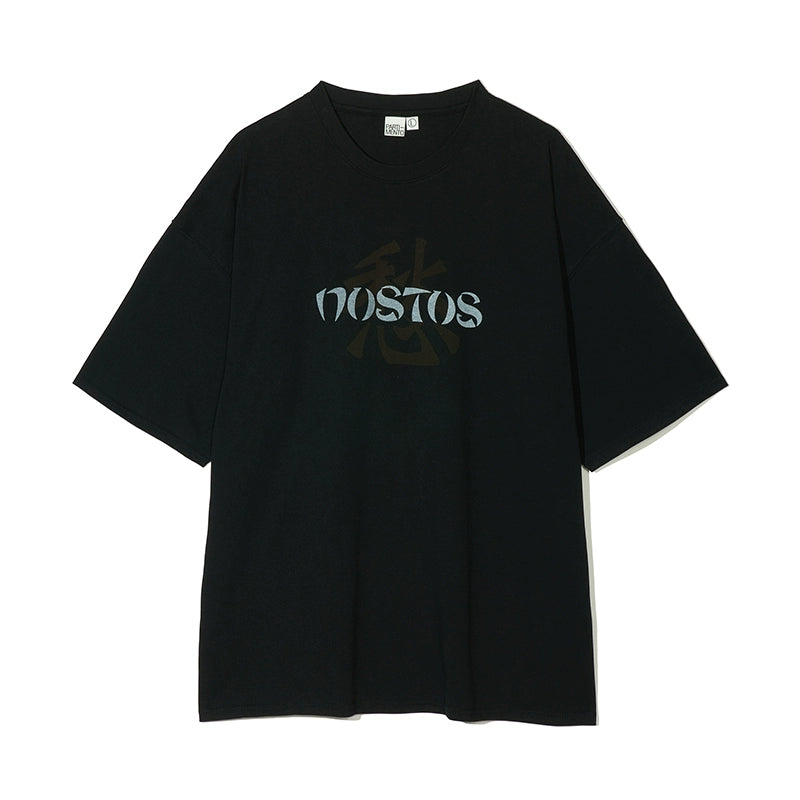 PARTIMENTO Loose Casual Crew Neck Tee