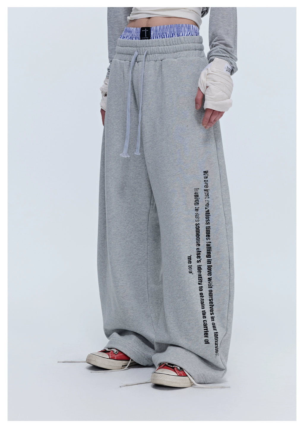 SGW "comfort zone" scimitar silhouette sweatpants