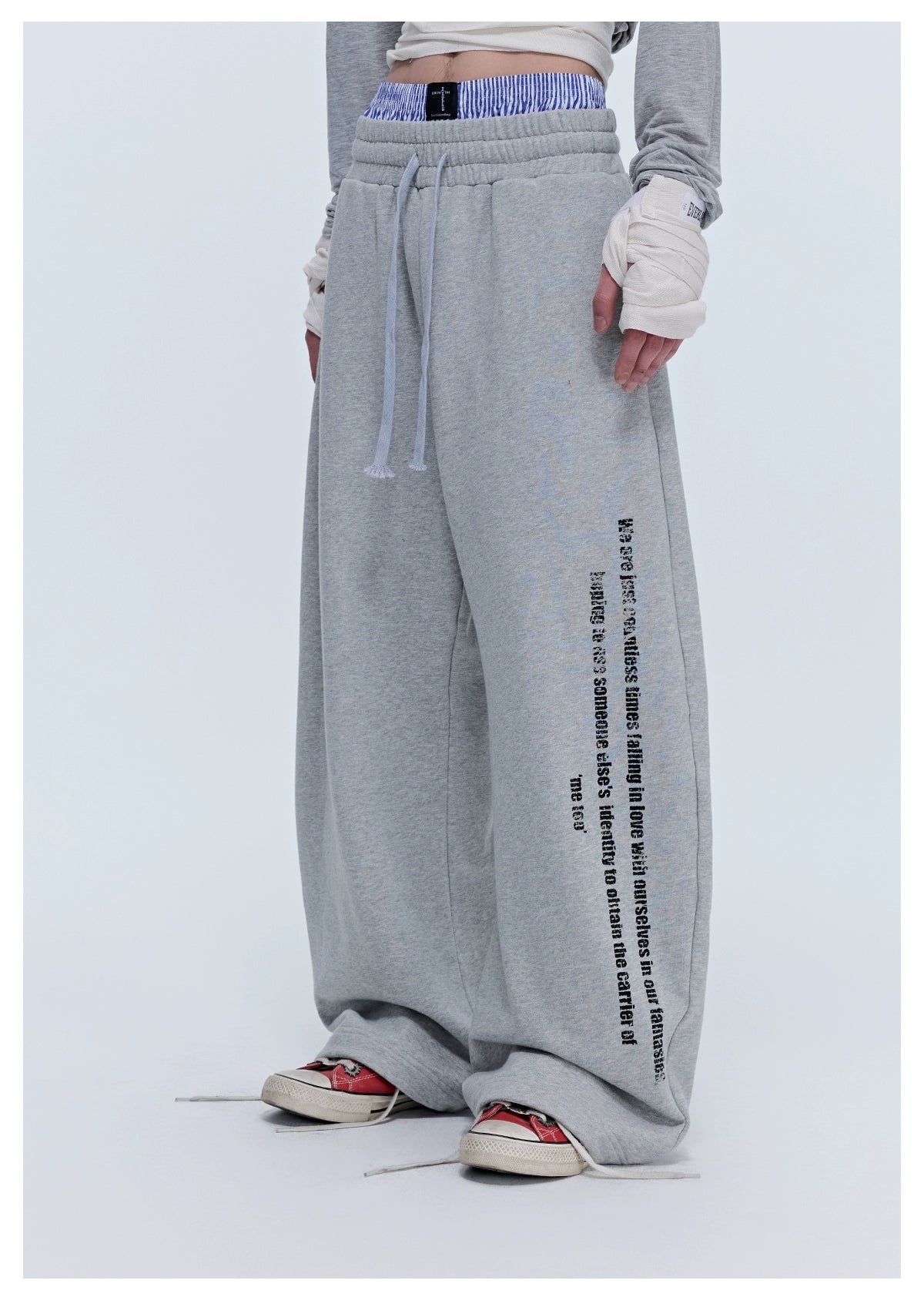 SGW "comfort zone" scimitar silhouette sweatpants