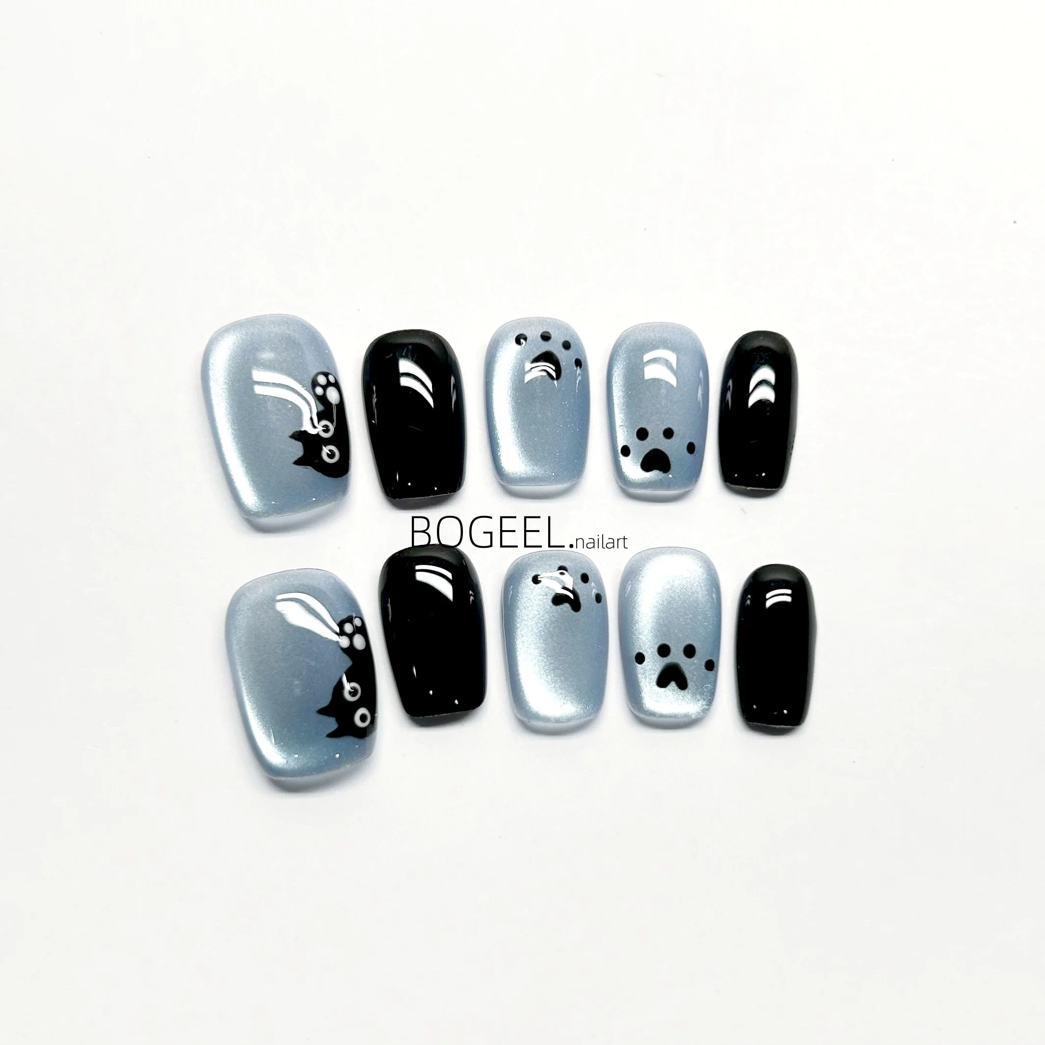 BOGEEL Short Hand-painted Kitten Cartoon Armor