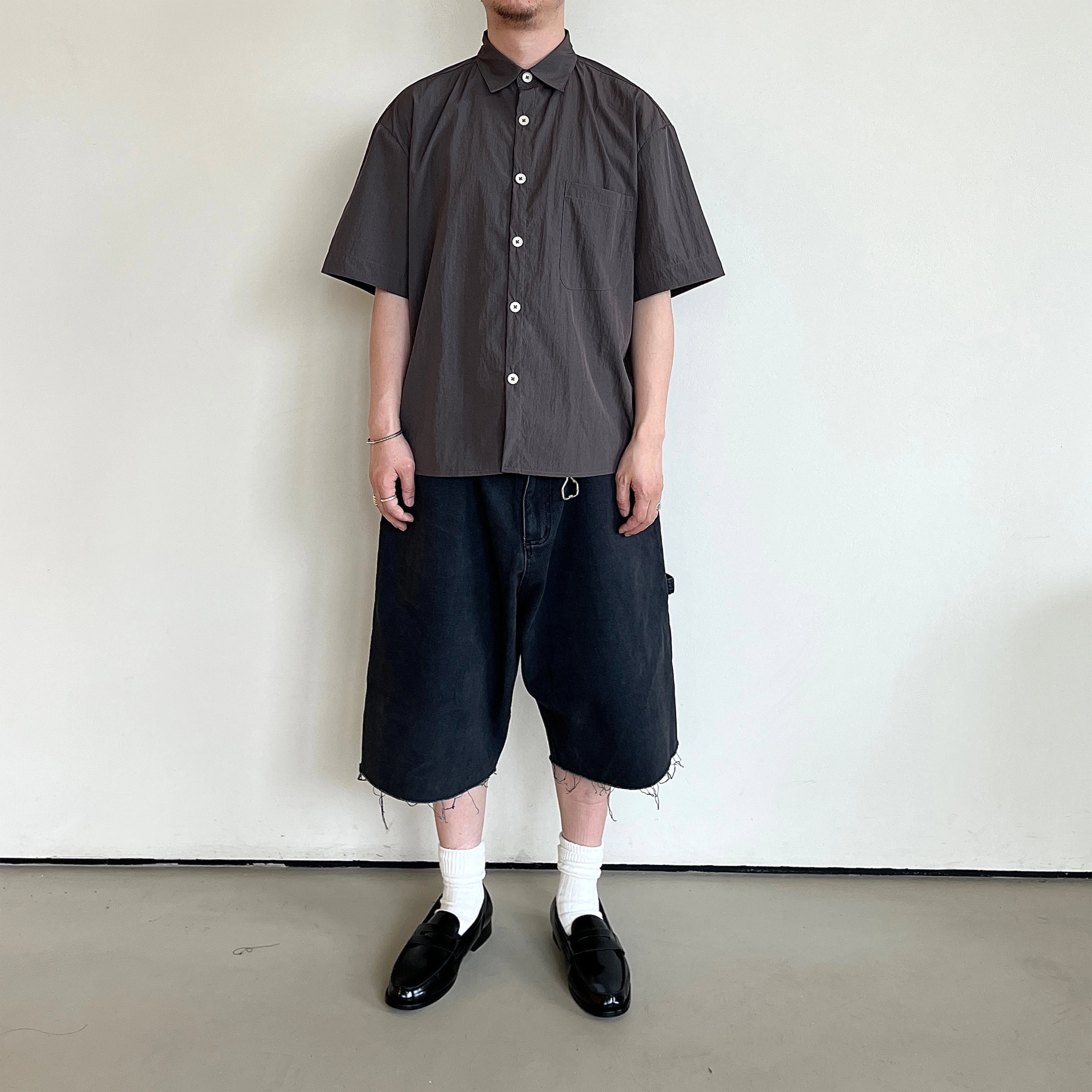Anniehall Textured Japanese Short Sleeve Shirt