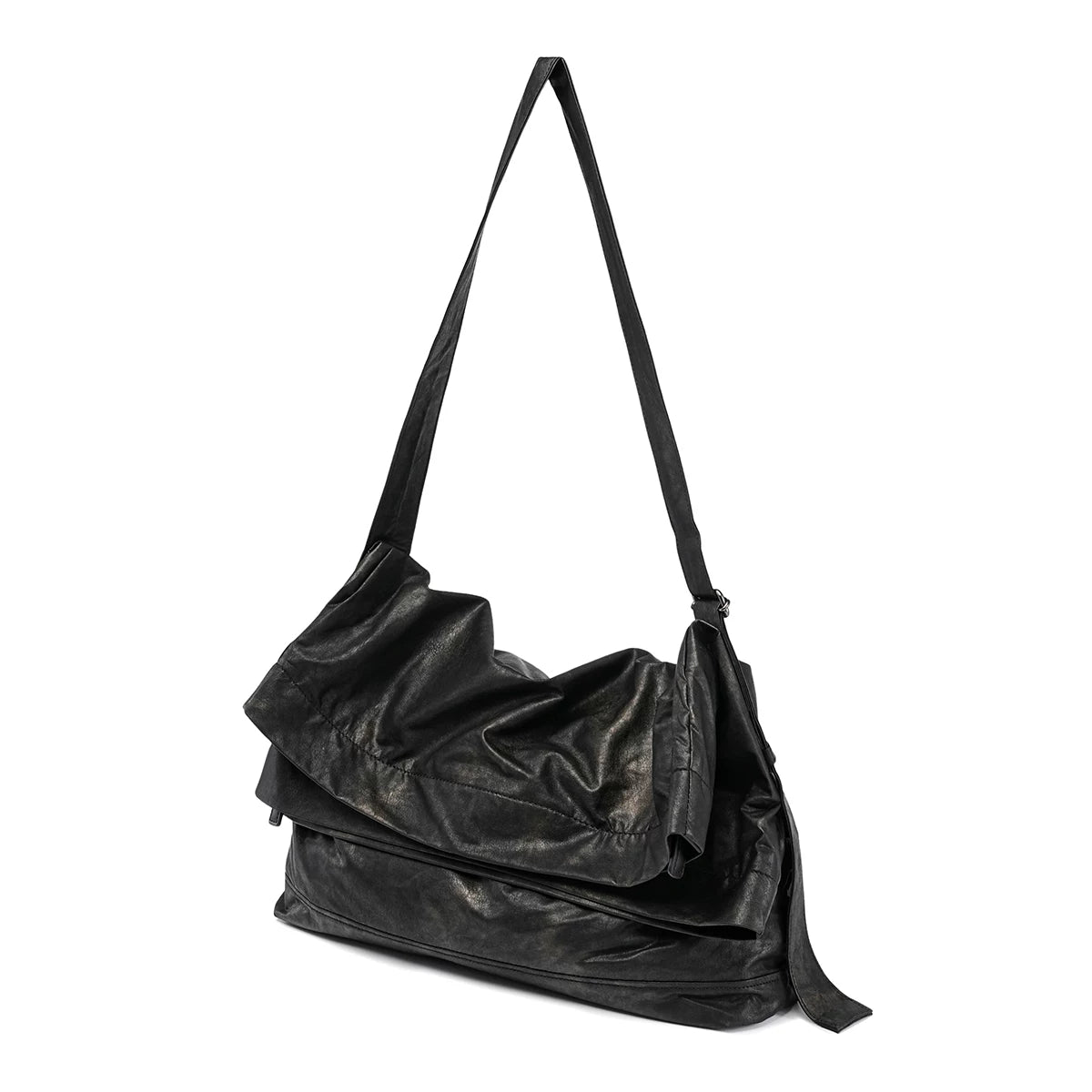YADAMUI Multi-layer Folding Pleated Messenger Bag