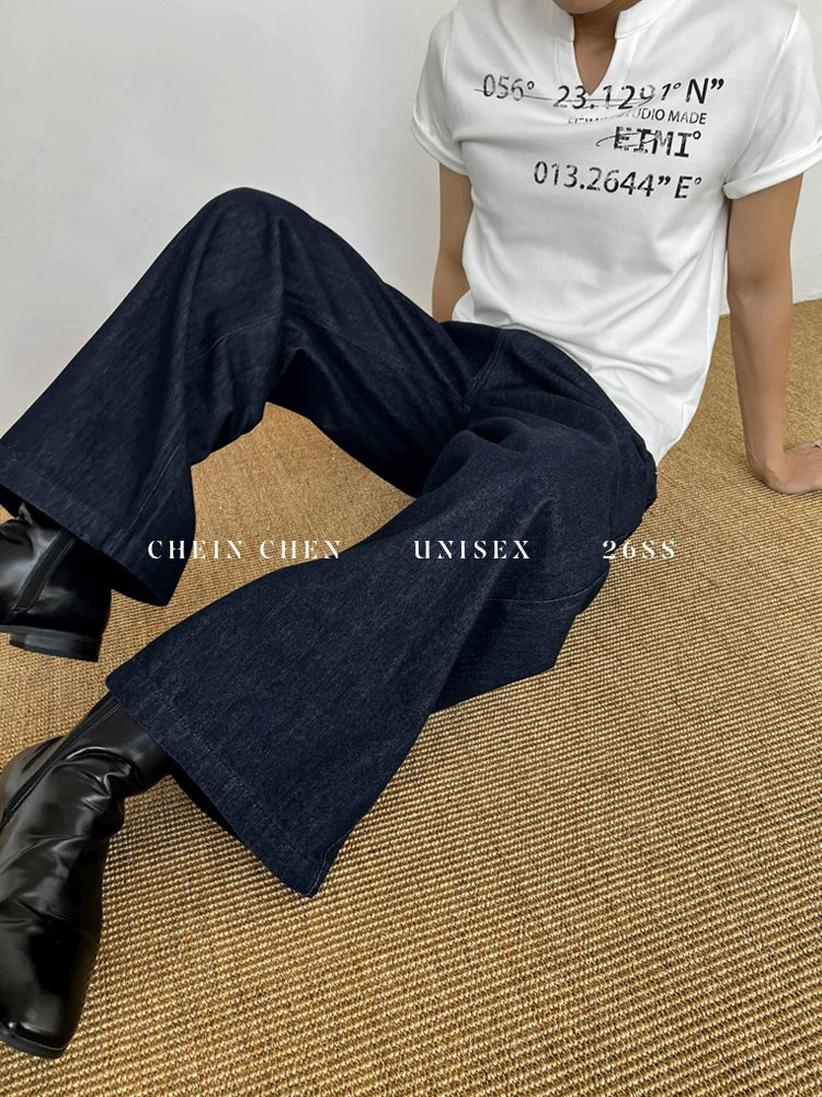 Chein Wide Leg Versatile Premium Jeans