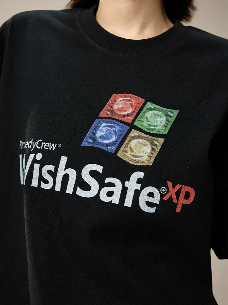 Remedy Loose Spoof Crew Neck Short Tee