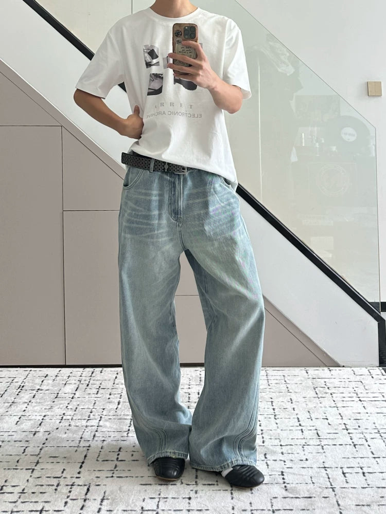 TERRAINCOGNITA Casual Loose Versatile Tee