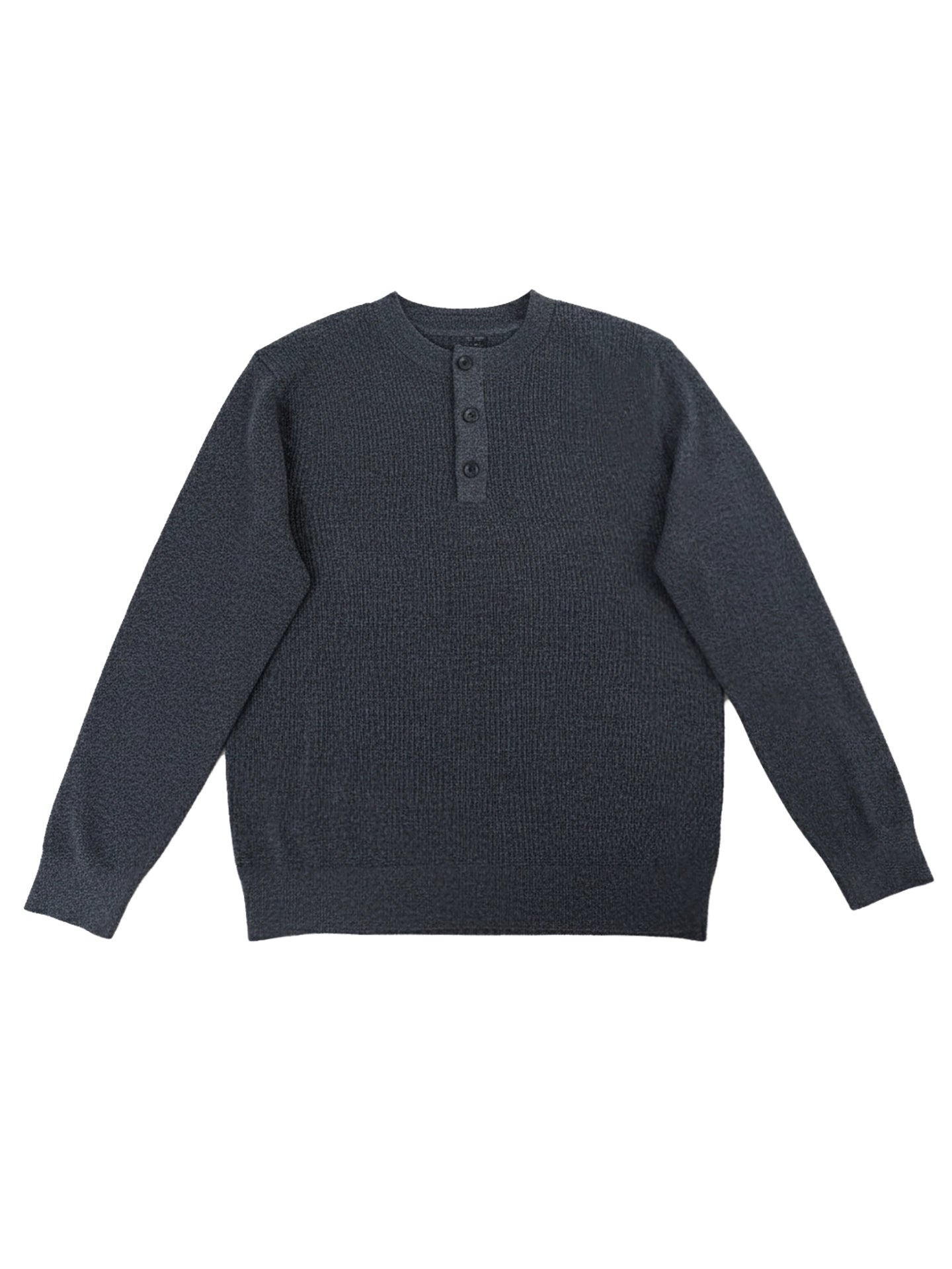 PERDU Henry Neck Casual Knitted Sweater