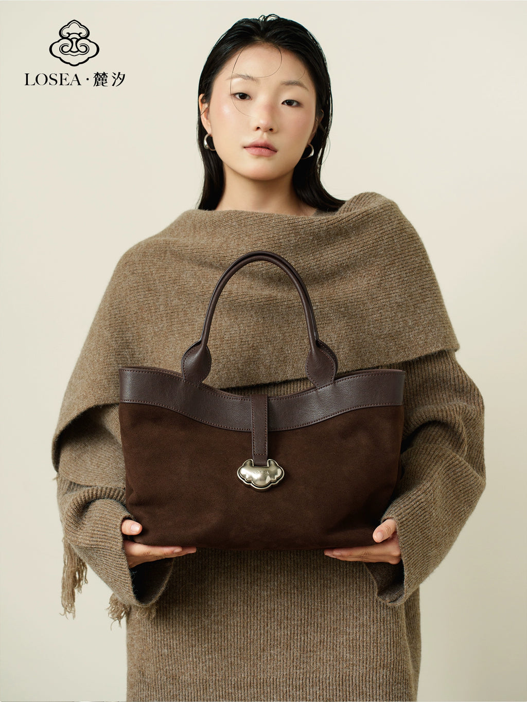 LOSEA New Chinese Ruyi Tote Bag