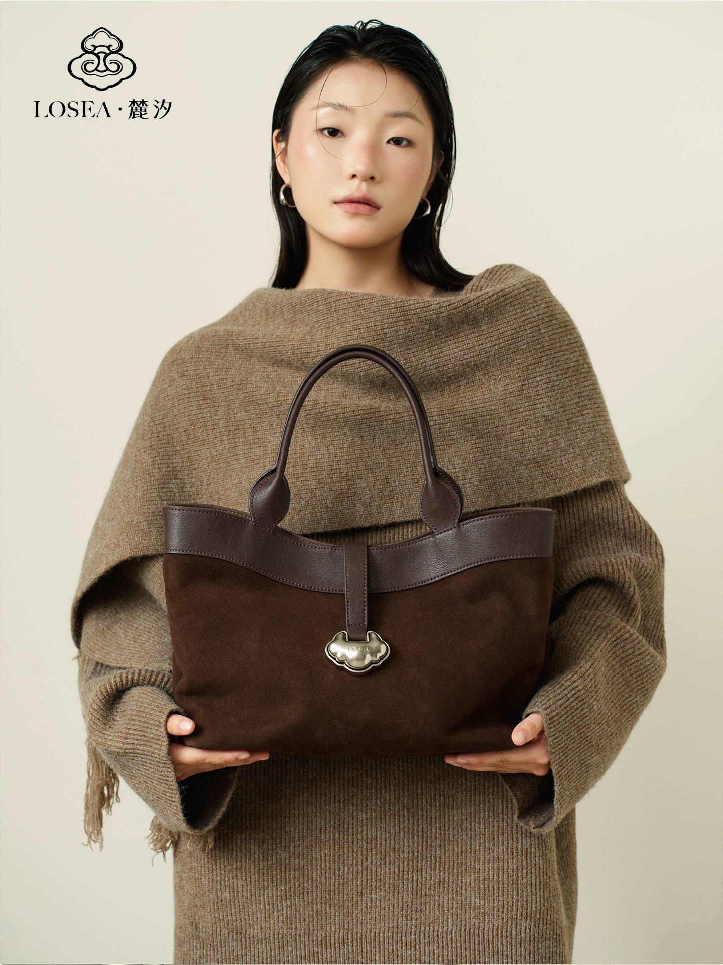 LOSEA New Chinese Ruyi Tote Bag