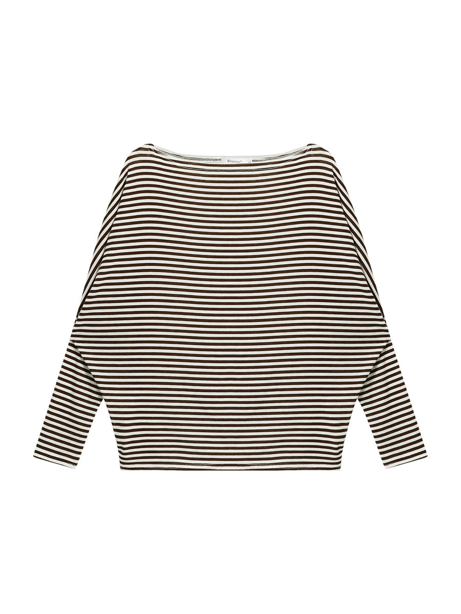 FUNKYFUN Striped Single-neck Bat Sleeve