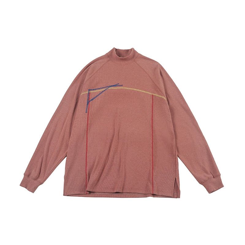 NOEARS Japanese Retro Semi-turtleneck Long Sleeves