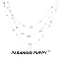 ParanoidP Beaded Multi-layer Tassel Stacked Necklace