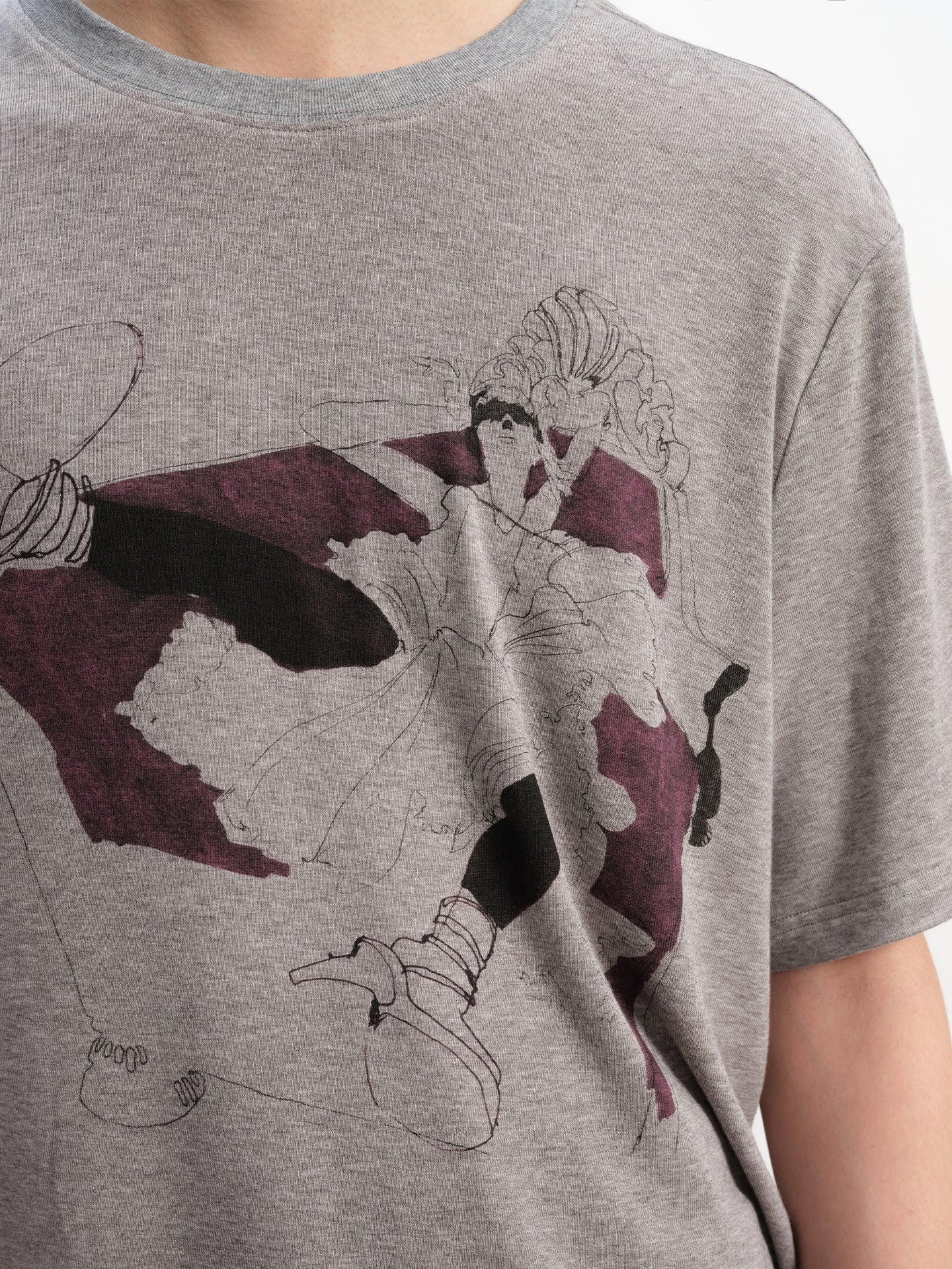 JCAESAR Retro Loose Versatile Tee