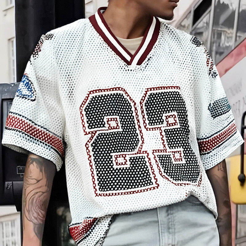 Inflation Short Printed Loose Jersey Tee