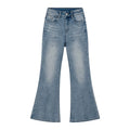 KANO Pleated Micro-elastic Horn Jeans