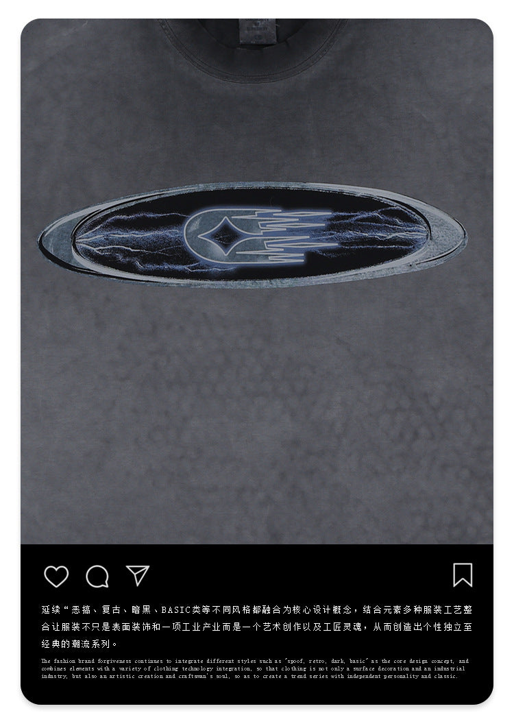 FORGIVNESS reverse bottom wash spray Tee