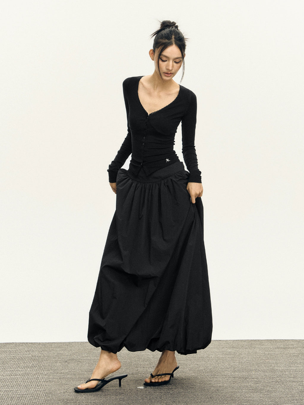 Ariseism Vintage Bud Skirt Tutu Skirt
