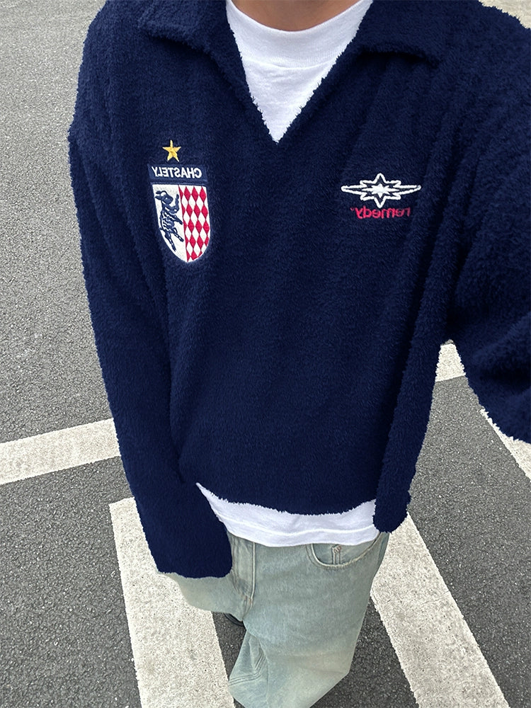 Remedy 7 Enge Sheep Wool Lapel Sweater