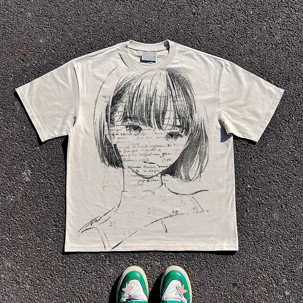 Wang Youbing Studio! 260g GBED 100% Cotton Tee