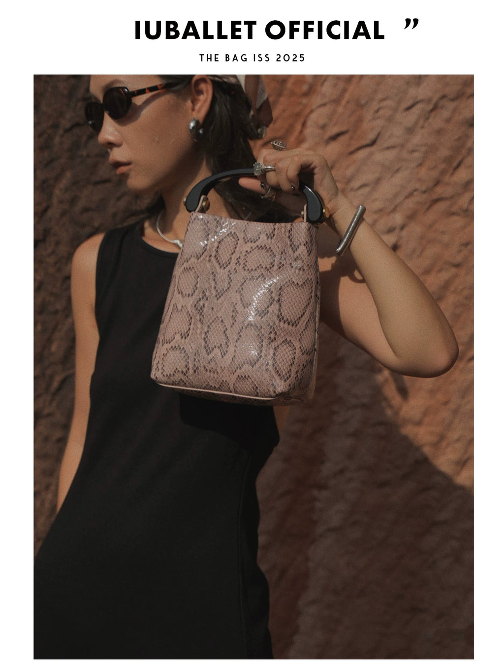 IUBALLET Snake Crossbody Handbag