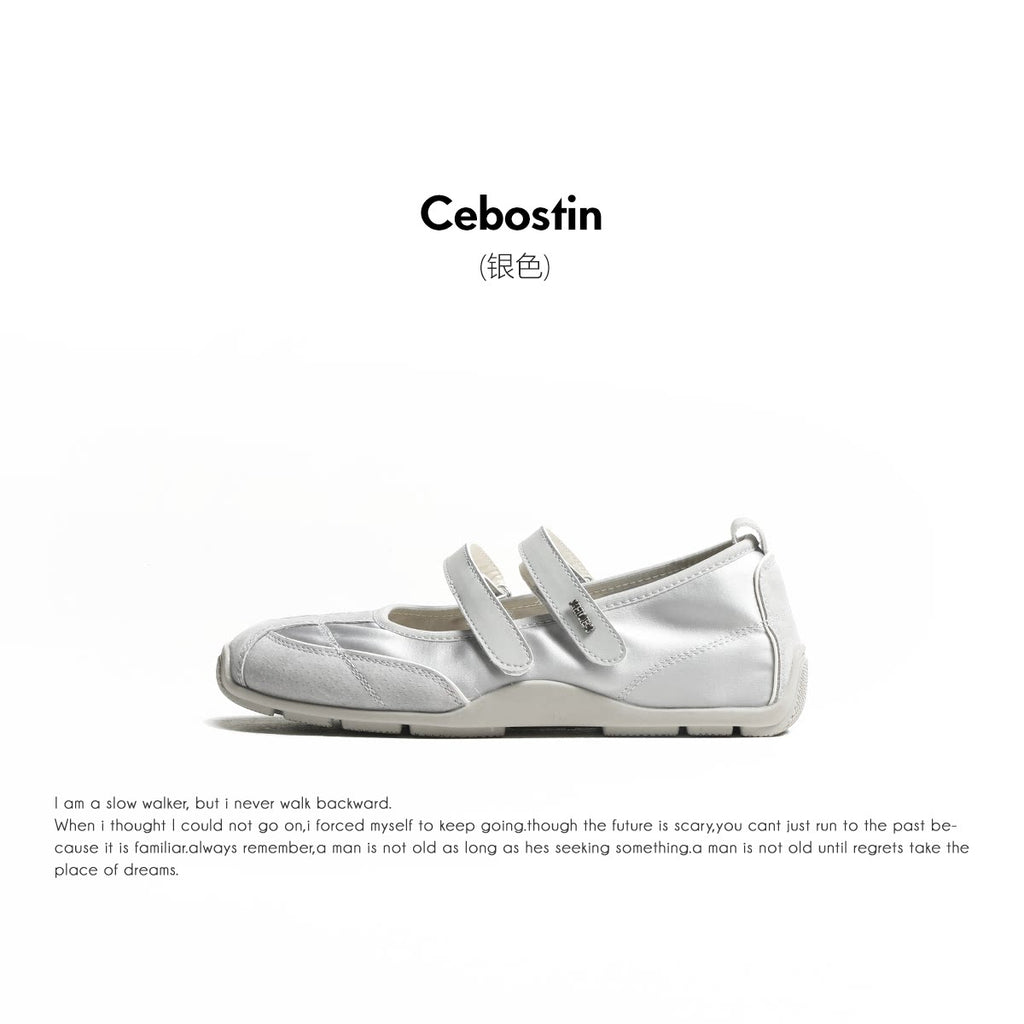 Cebostin Velcro Heightening Ballet Shoes